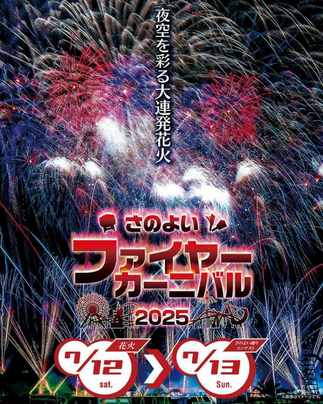 さのよいファイヤーカーニバル